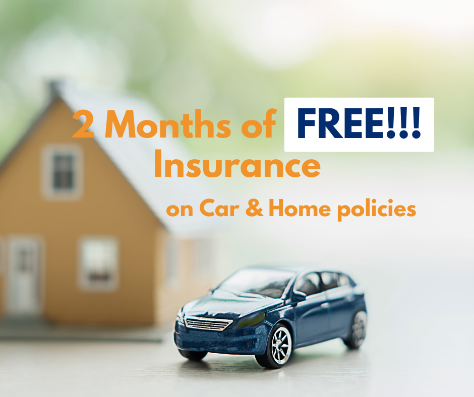 Two months of FREE Insurance!!!